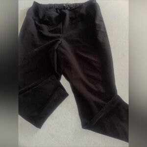 Womens Size 1X Like An Angel Black Pants.